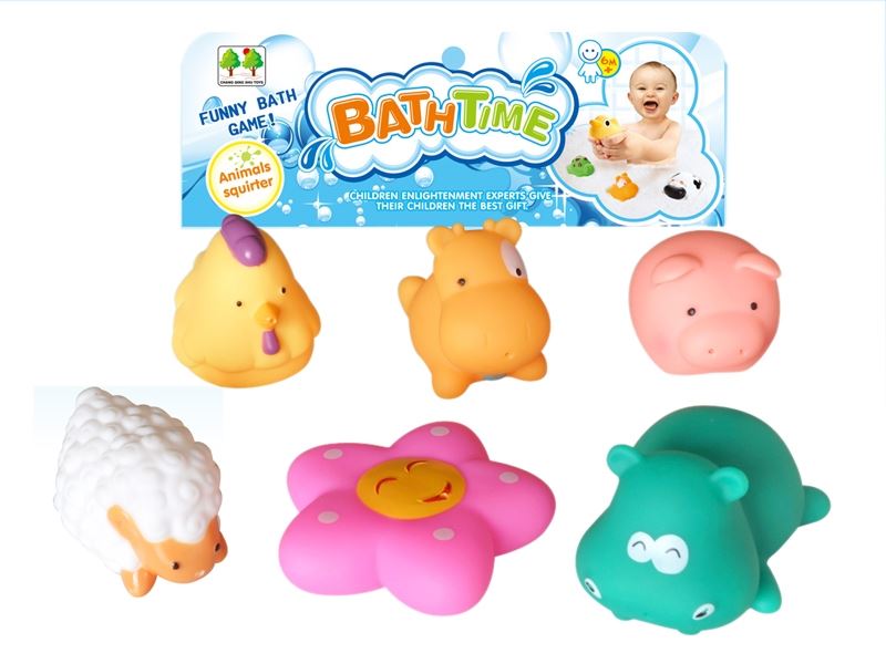 6 WATER SPRAY TOYS - HP1106953