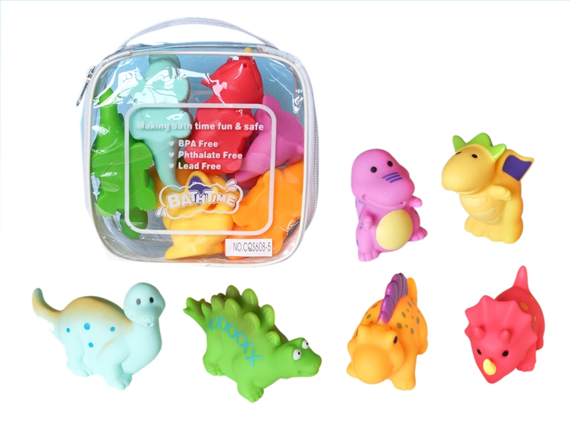 6 SMALL WATER DINOSAURS - HP1106988