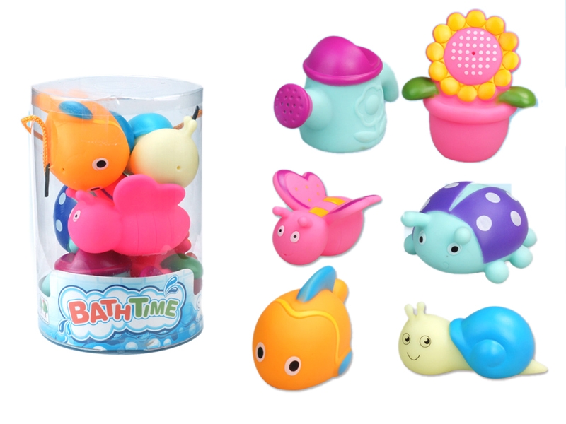 6 WATER SPRAY TOYS - HP1107010