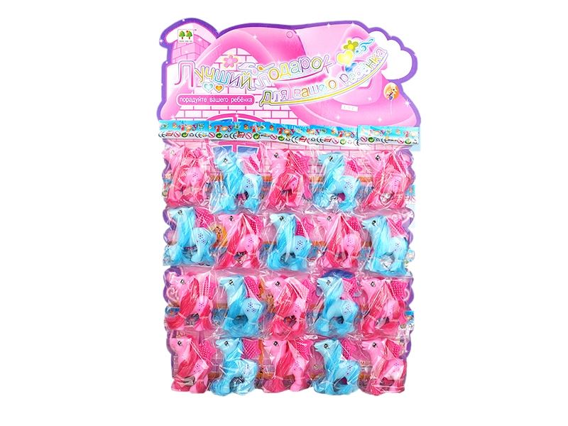 CUTE PONY PLUS PENTAGONAL COMB (20 BAGS / BOARD) RUSSIAN - HP1107064