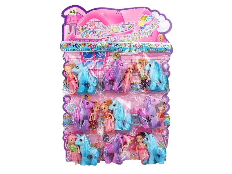 CUTE PONY PLUS SMALL BARBIE (9 BAGS / BOARD) RUSSIAN - HP1107067