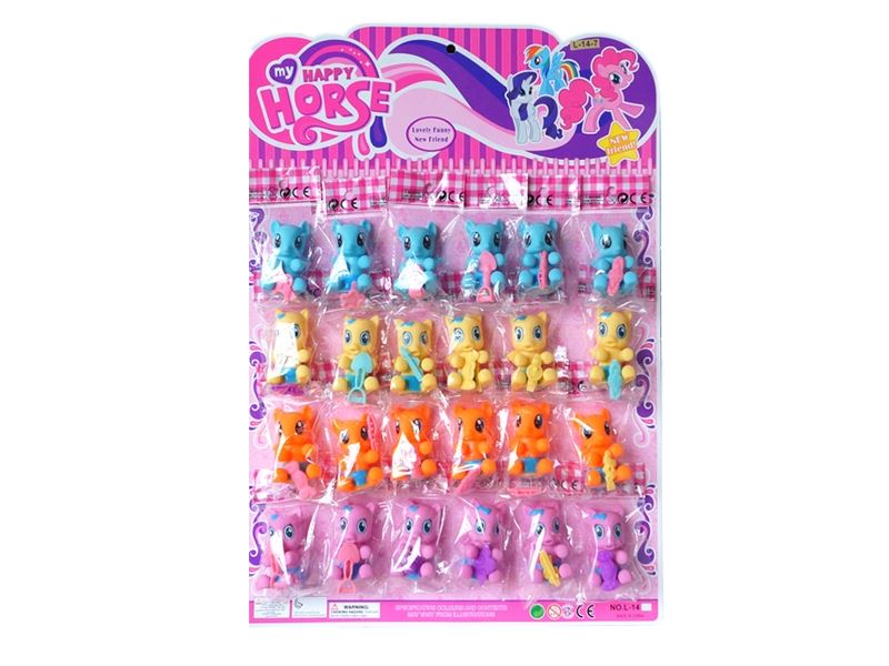 CUTE FLASH PONY (24 BAGS / BOARD) - HP1107076