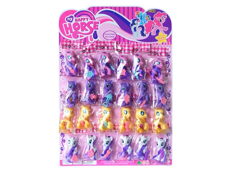 CUTE PONY PLUS JEWELRY (24 BAGS / BOARD) - HP1107077