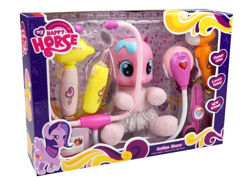 CUTE PONY, STETHOSCOPE WITH IC, 2 ACCESSORIES WITH LIGHT - HP1107112