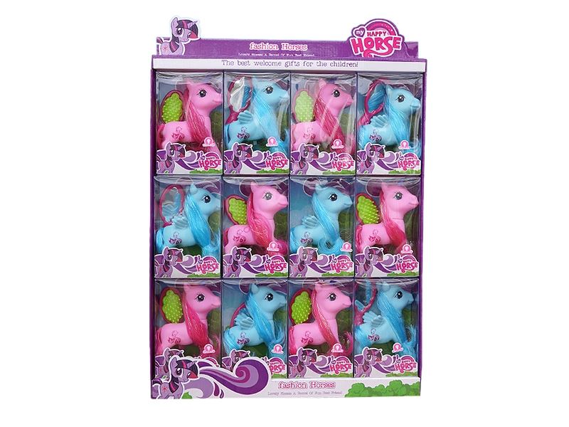 12 CUTE PONY (1 PONY WITH FLASH) - HP1107146