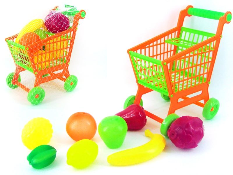 TROLLEY WITH FRUIT 8PCS - HP1107432