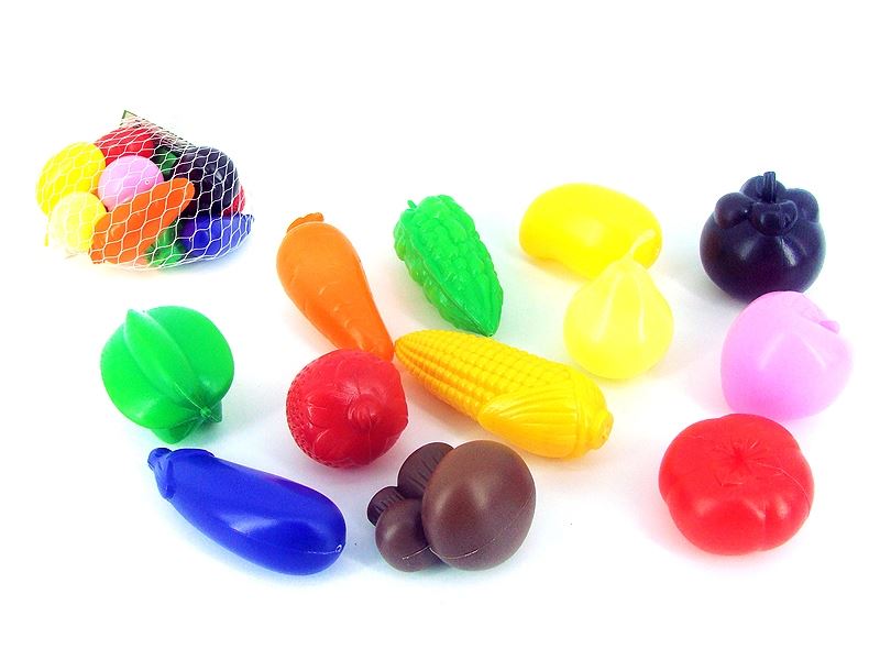 VEGETABLES AND FRUITS 12PCS - HP1107452