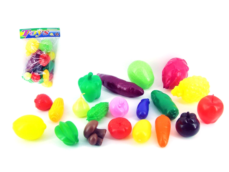 VEGETABLES AND FRUITS 20PCS - HP1107454