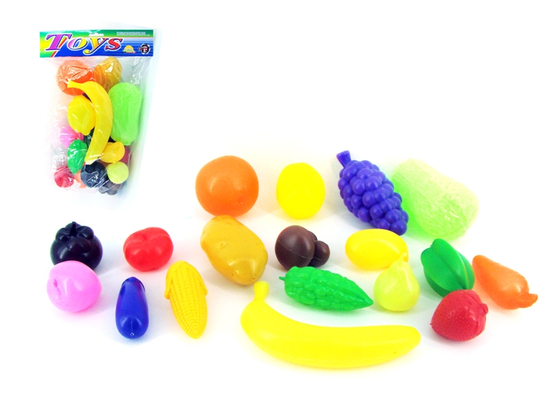 VEGETABLES & FRUITS 18PCS - HP1107455