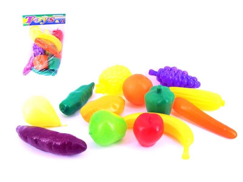 VEGETABLES AND FRUITS 13PCS - HP1107456