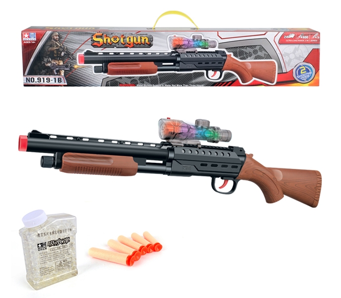 SOFT SHOOTING GUN W/LIGHT - HP1107472