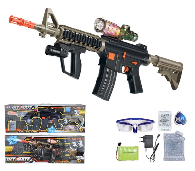 B/O WATER BULLET GUN W/LIGHT & INFRARED RAY (INCLUDED 6V BATTERY, 2 COLORS) - HP1107473