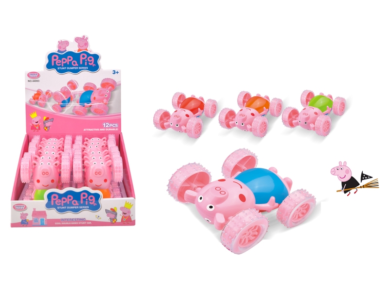 INERT PINK PIG DUMP TRUCK - HP1107528