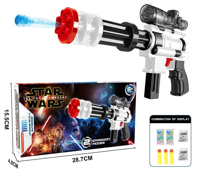 EVA SOFT BULLET + WATER BULLET SHOOTTING GUN - HP1107593