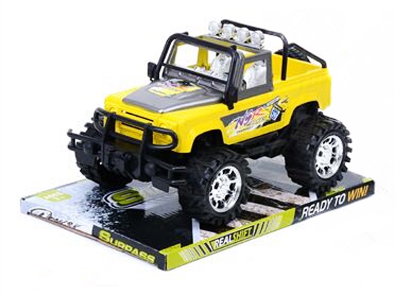 FRICTION CAR YELLOW & ORANGE - HP1107757