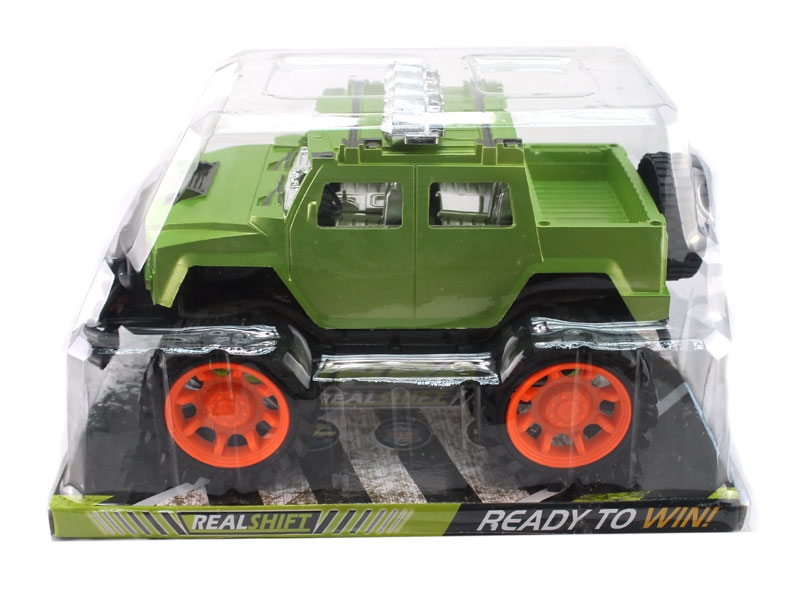 FRICTION CAR ORANGE & GREEN - HP1107765