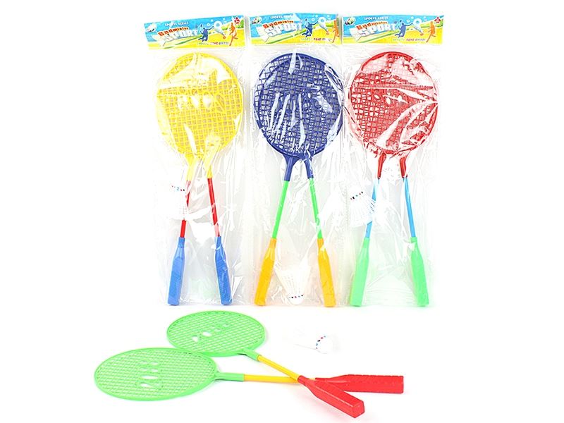 BADMINTON RACKET (4 COLORS: RED/YELLOW/BLUE/GREEN) - HP1107808