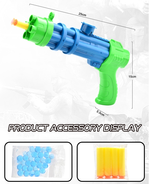 EVA BULLET + WATER BULLET SHOOTING GUN - HP1107890
