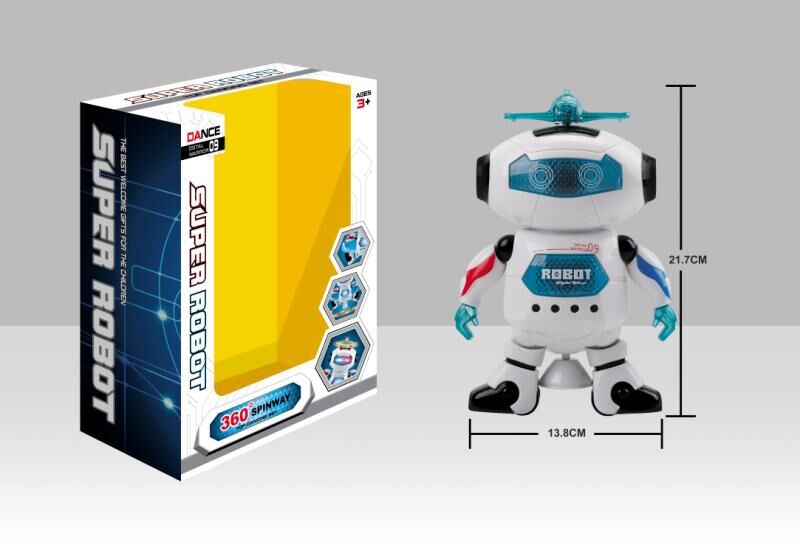 B/O DANCING ROBOT W/LIGHT & MUSIC - HP1108224