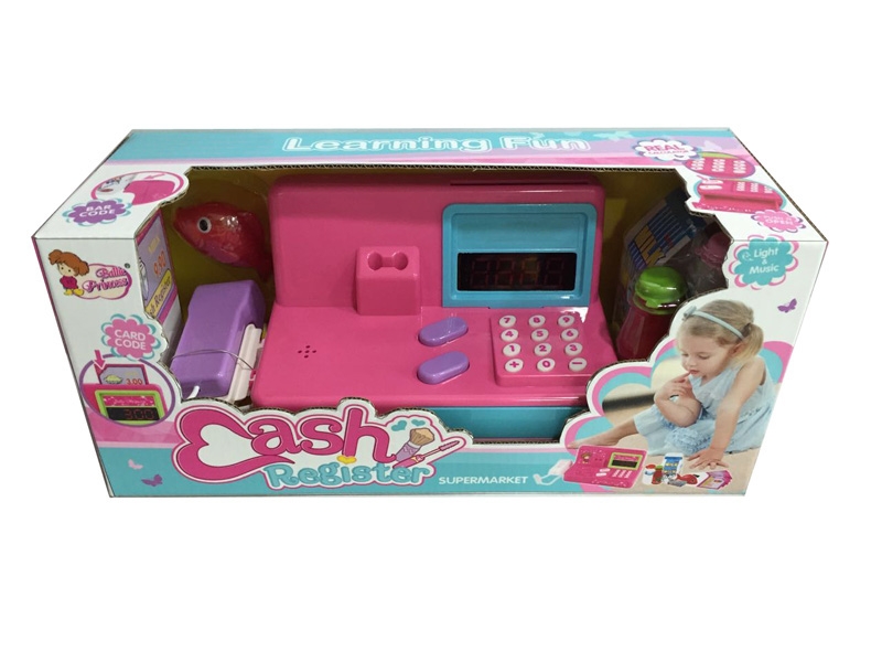 CASH REGISTER W/LIGHT & SOUND & MICROPHONE, ENGLISH & SPANISH - HP1108273