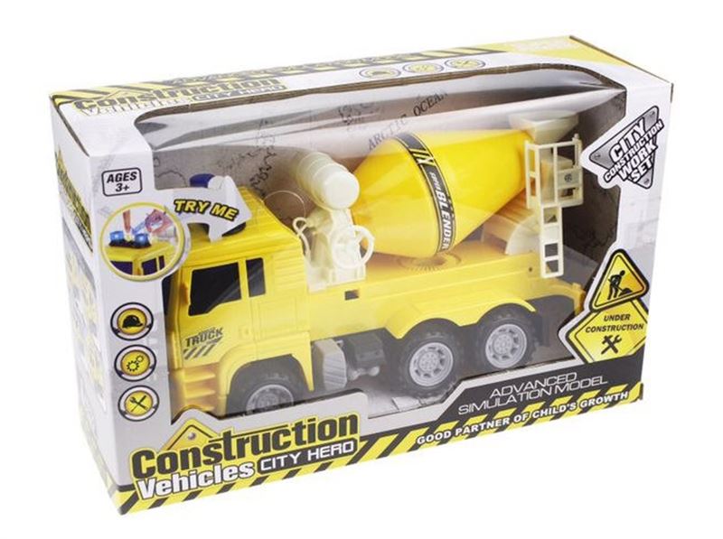 FRICTION CONSTRUCTION CAR W/LIGHT & MUSIC - HP1108303