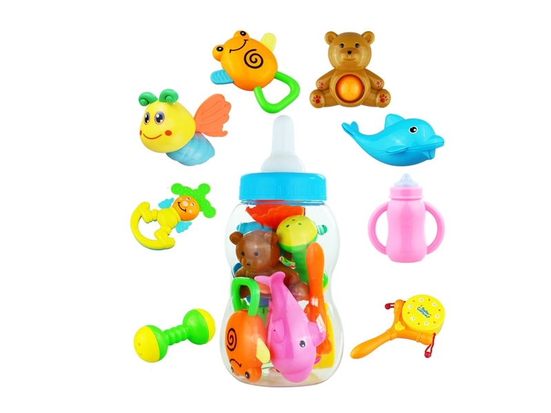 BABY RATTLE 8PCS - HP1108580