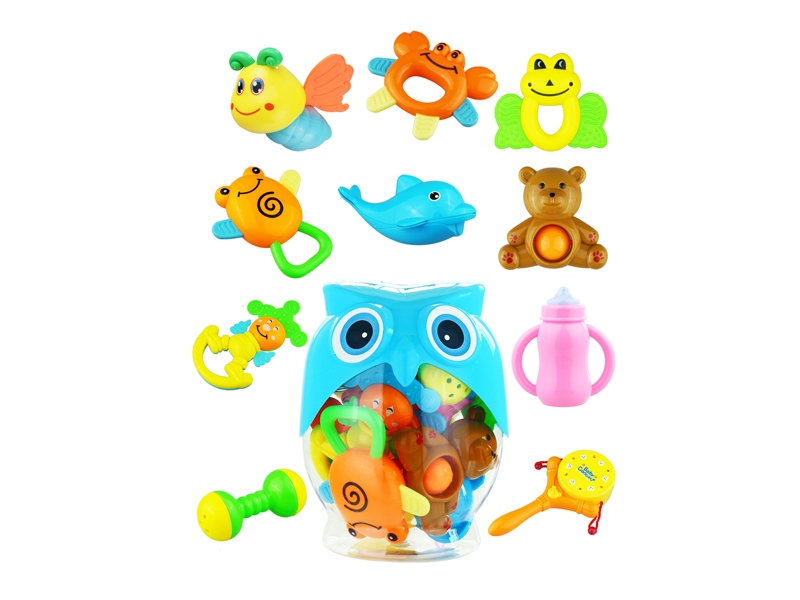 BABY RATTLE 10PCS - HP1108582