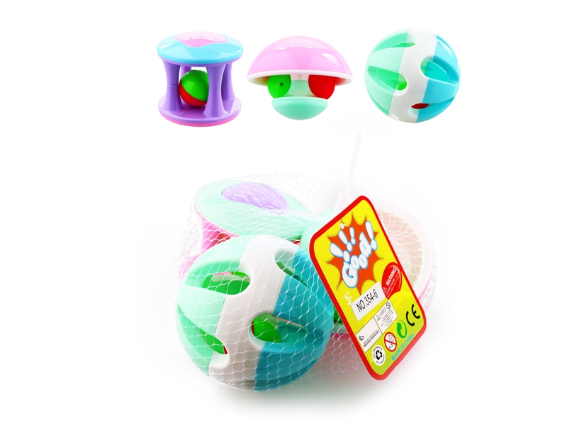 BABY RATTLE 3PCS - HP1108586