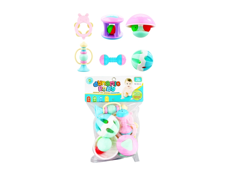 BABY RATTLE 6PCS - HP1108589