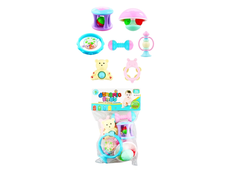 BABY RATTLE  7PCS - HP1108591
