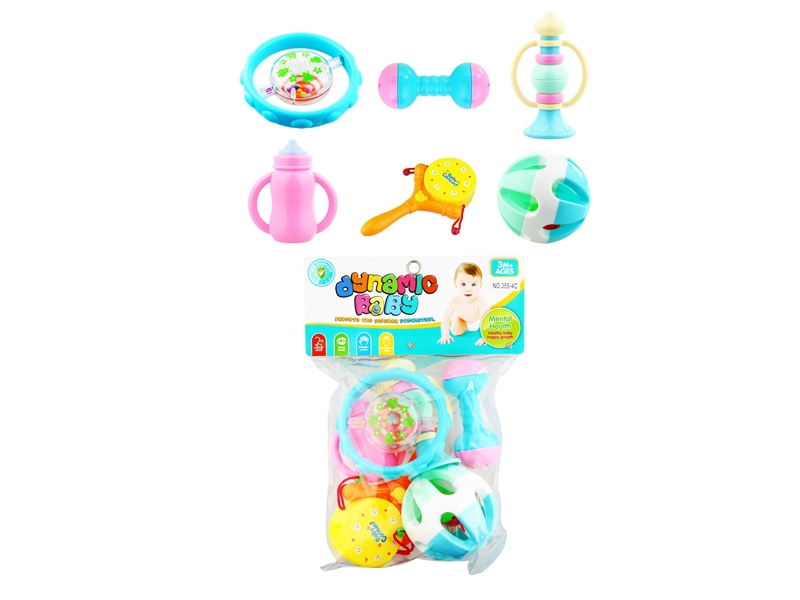 BABY RATTLE 6PCS - HP1108592