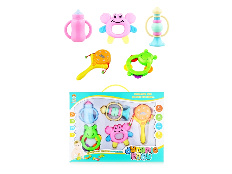 BABY RATTLE 5PCS - HP1108596