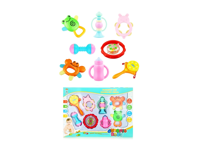 BABY RATTLE 8PCS - HP1108600