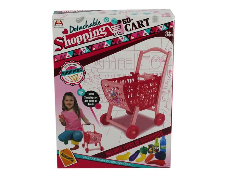 CARTOON SHOPPING CART WITH FOOD - HP1108903