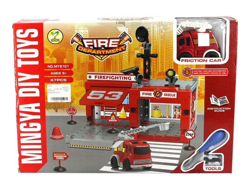 67PCS DIY FIRE ENINE SET - HP1108945