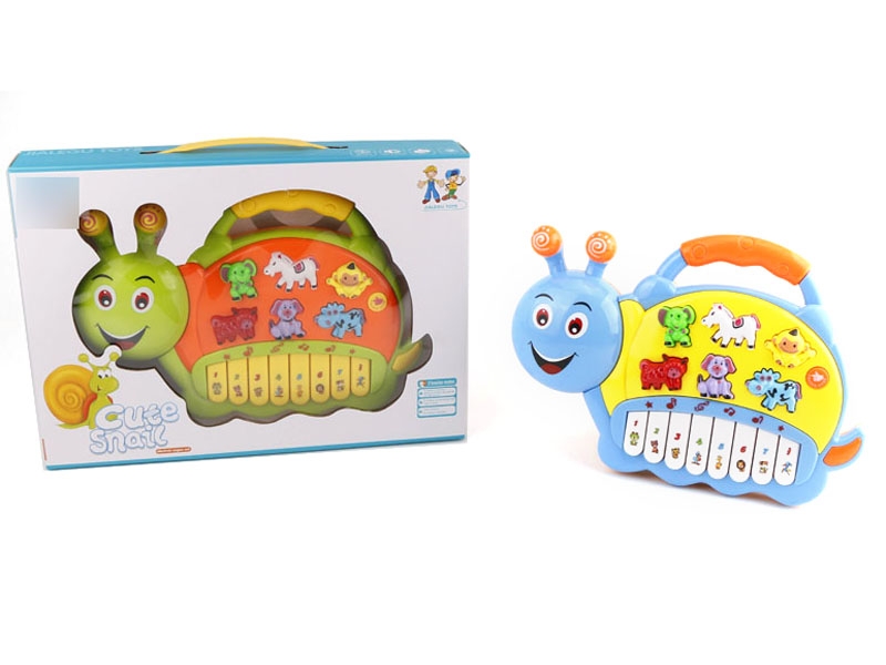 SNAIL ELECTRONIC ORGAN (GREEN BLUE TWO-COLOR MIXING) - HP1109040