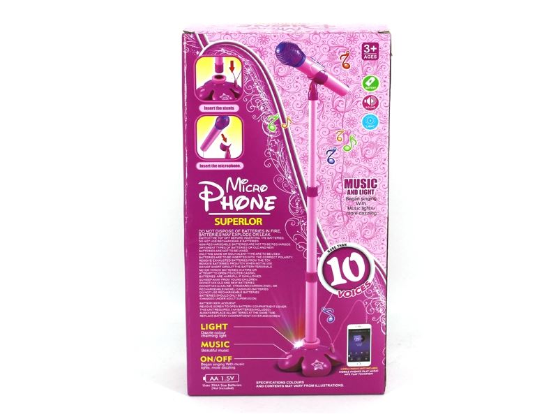 MICROPHONE W/LIGHT & SOUND - HP1109206
