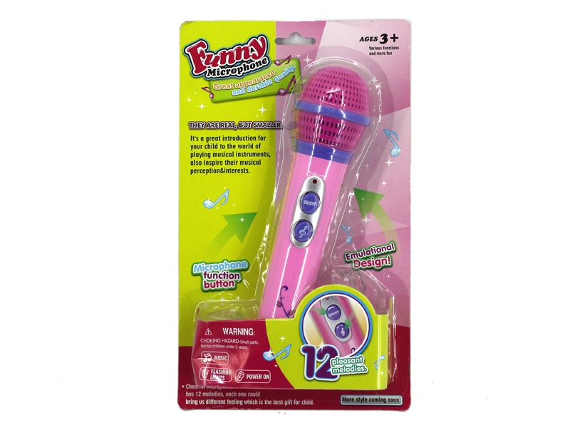 MICROPHONE W/LIGHT & SOUND - HP1109240