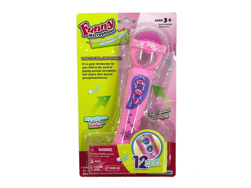 MICROPHONE W/LIGHT & SOUND - HP1109241