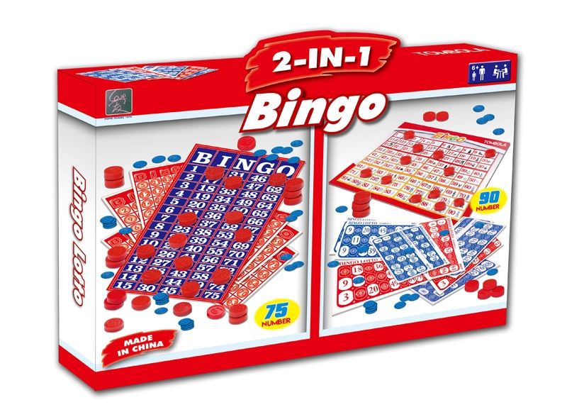 2 IN 1 LOTTO BINGO GAME - HP1109351