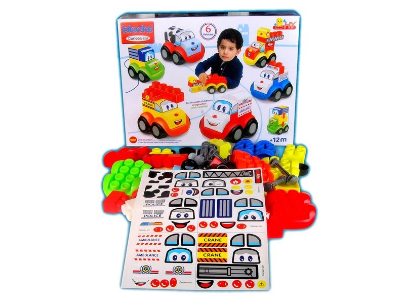 BUILDING BLOCK CAR (6 PCS/BOX) - HP1109378