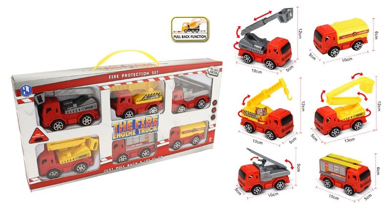 PULL BACK FIRE ENGINE TRUCK - HP1109389
