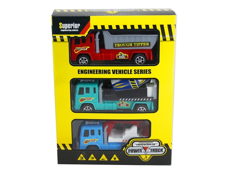 FRICTION CONSTRUCTION CAR 3PCS - HP1109473