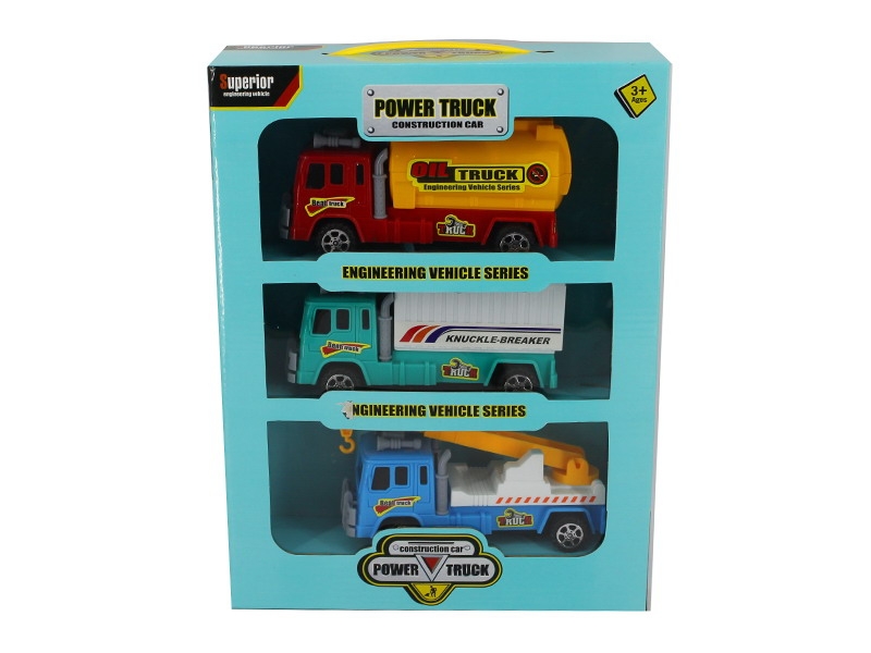 FRICTION CONSTRUCTION CAR 3PCS - HP1109474
