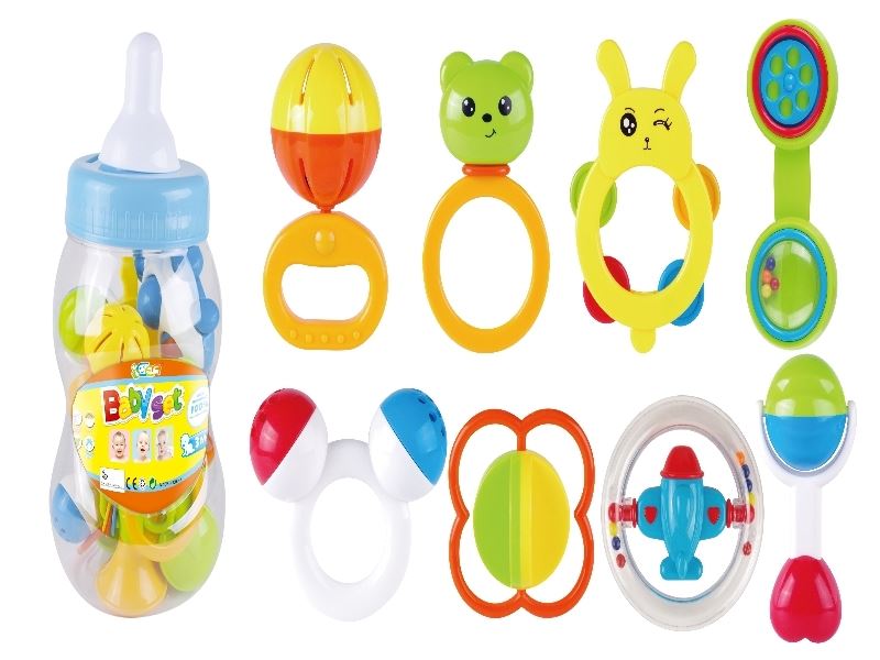 BABY RATTLE SET 8PCS - HP1109539