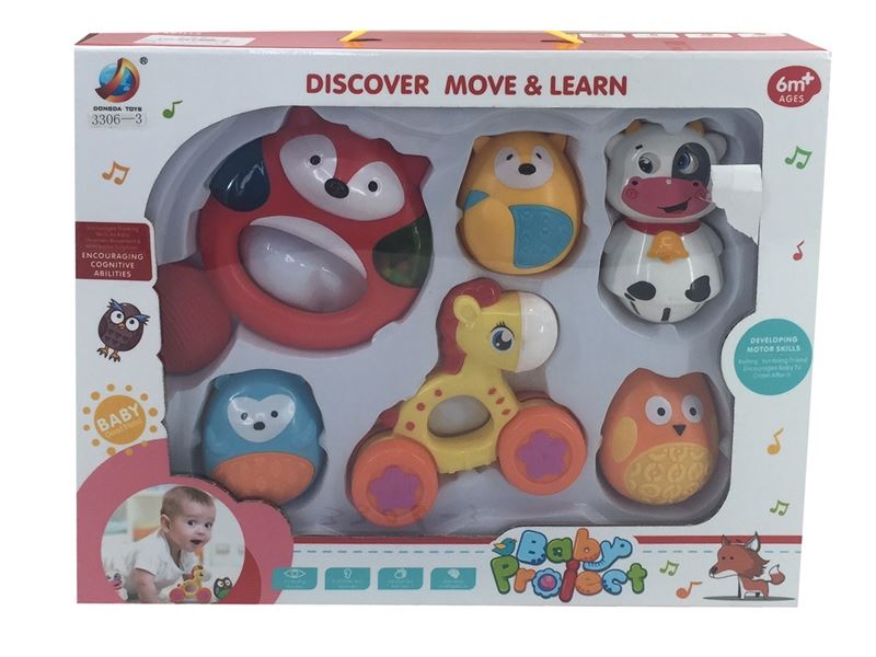 BABY RATTLE SET  6PCS - HP1109588