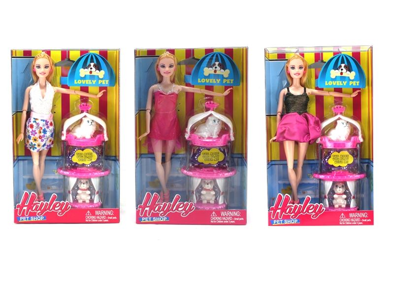 SOLID BODY DOLL  3 ASST. - HP1109624