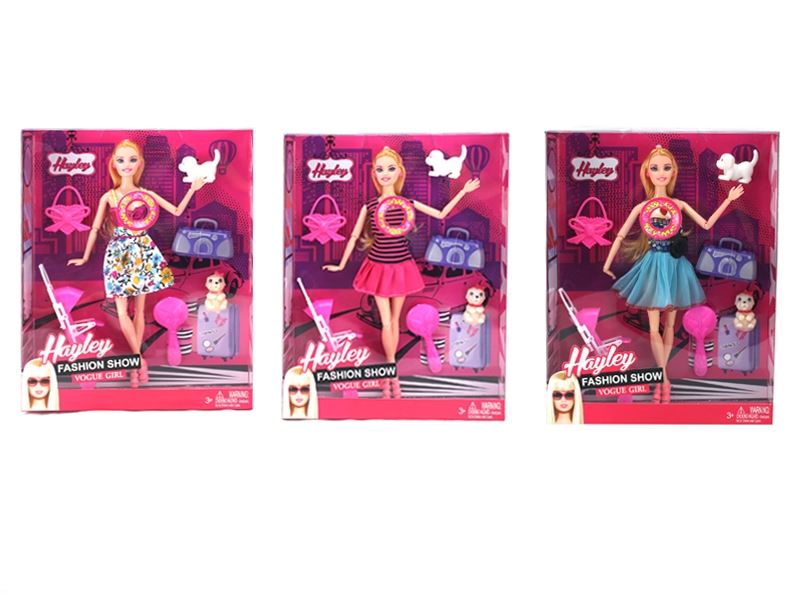 SOLID BODY DOLL W/LIGHT  3 ASST. - HP1110172