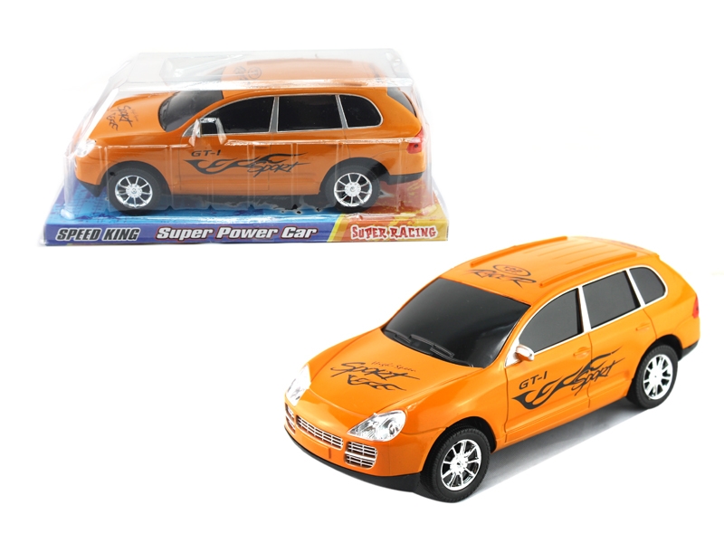 FRICTION CAR  GREEN & YELLOW（2 COLORS） - HP1110210