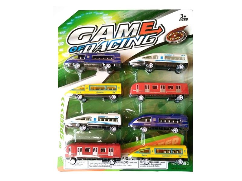 PULL BACK THE CAR  8 ASST., 4 COLORS - HP1110305